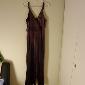 Velvet jumpsuit